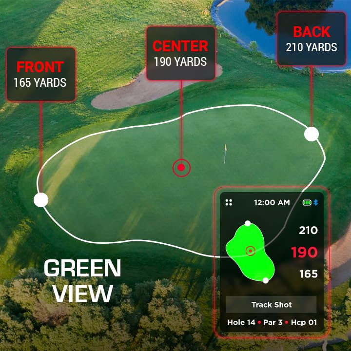 Handheld Golf GPS Device with Touch Screen F29310