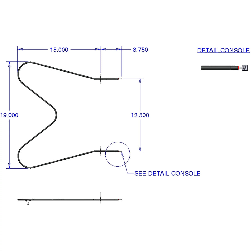 Replacement Bake Element W909253