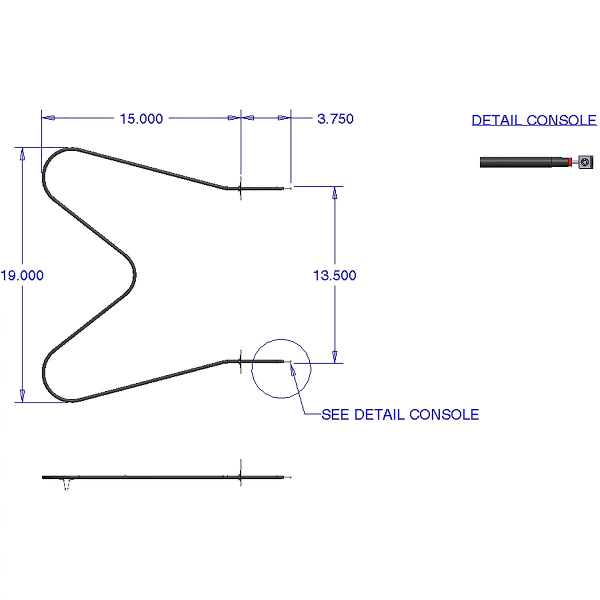 Replacement Bake Element W909253