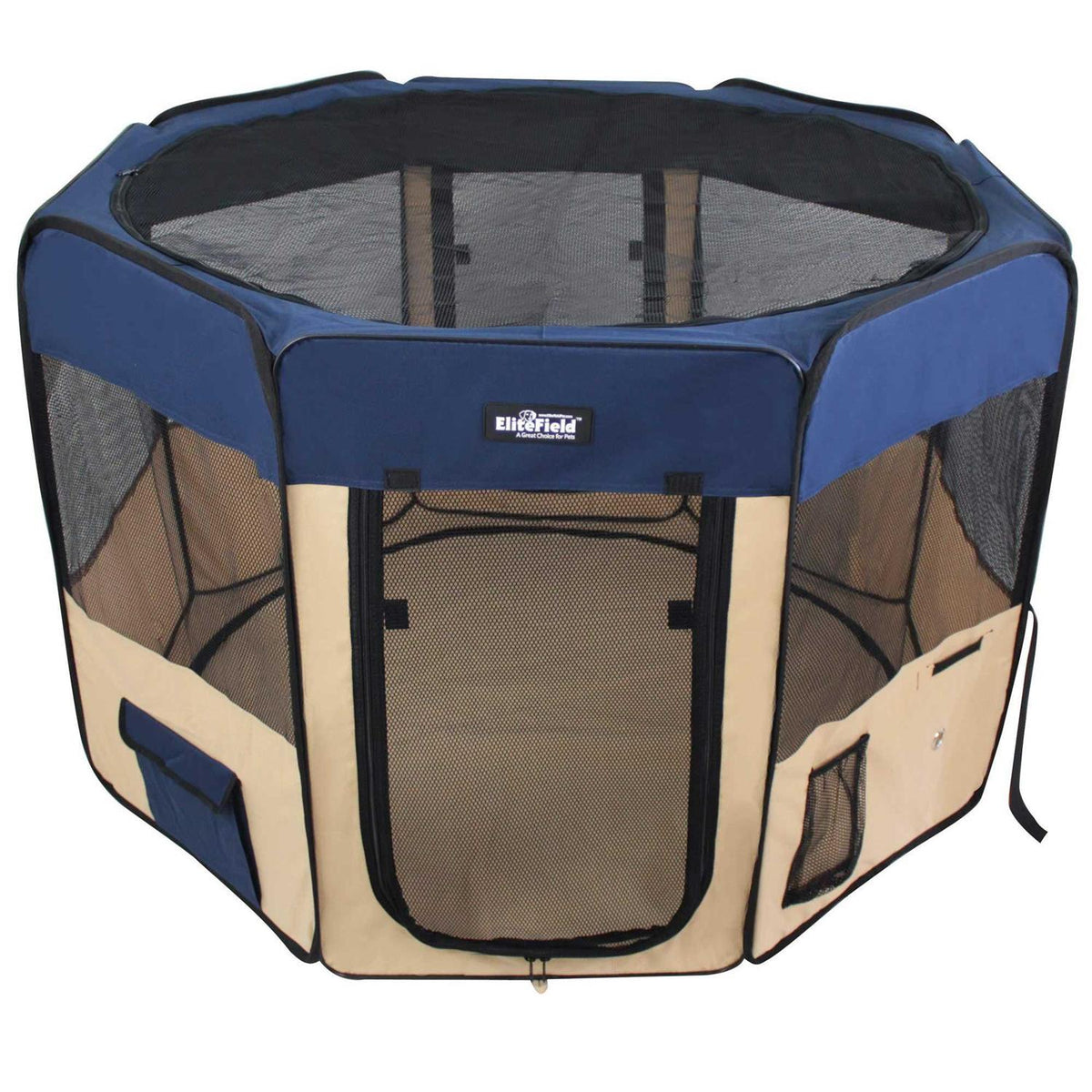 2-Door Soft Pet Playpen J33112