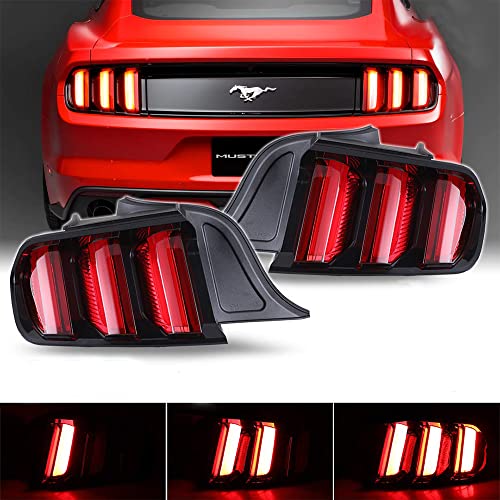 Euro Style LED Tail Lights Rear Lamps (Clear) K859338