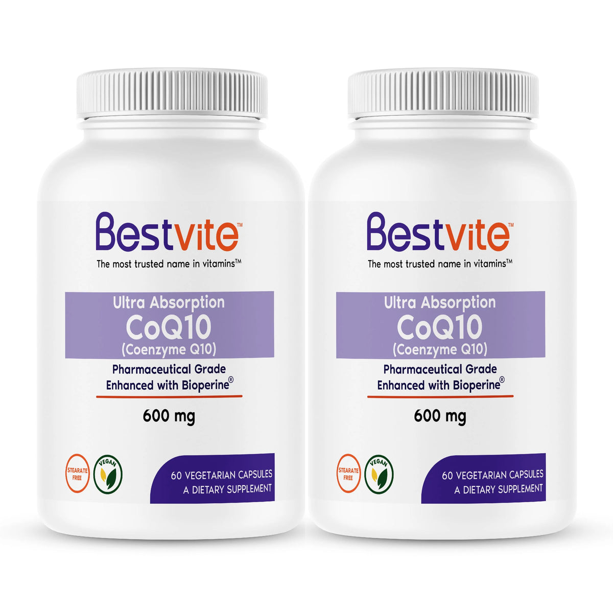 CoQ10 600mg Vegetarian Capsules 2-Pack H141406