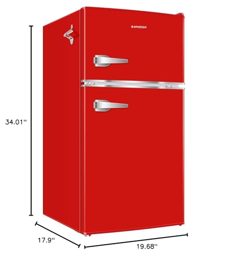 3.2 Cu.Ft 2 Door Mini Fridge with Freezer M7925