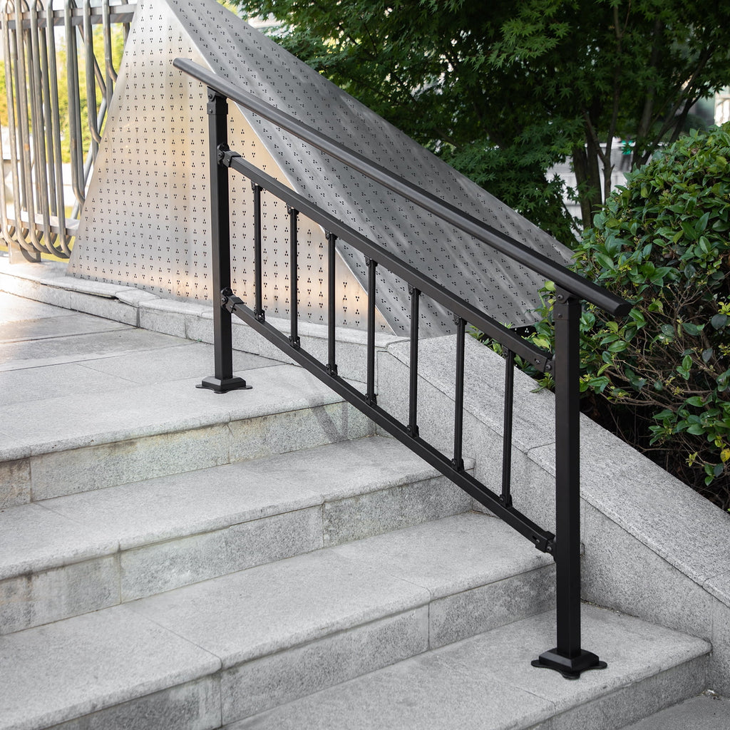 Black Handrail Stair Railing Kit O97549