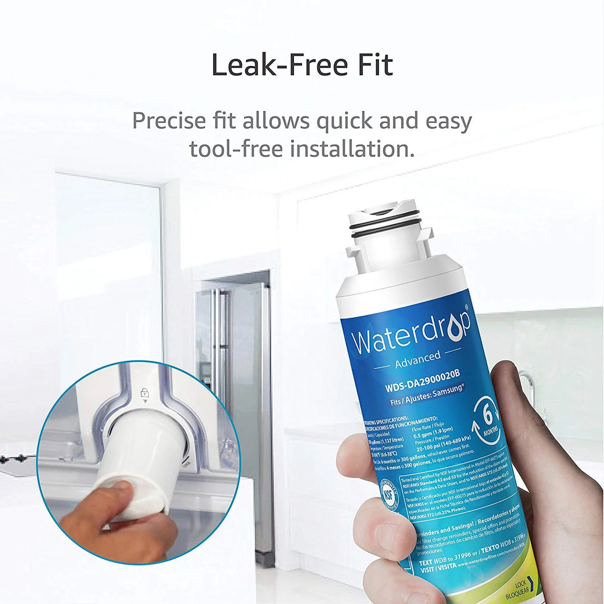 Refrigerator Water Filter 2 Pack X17337