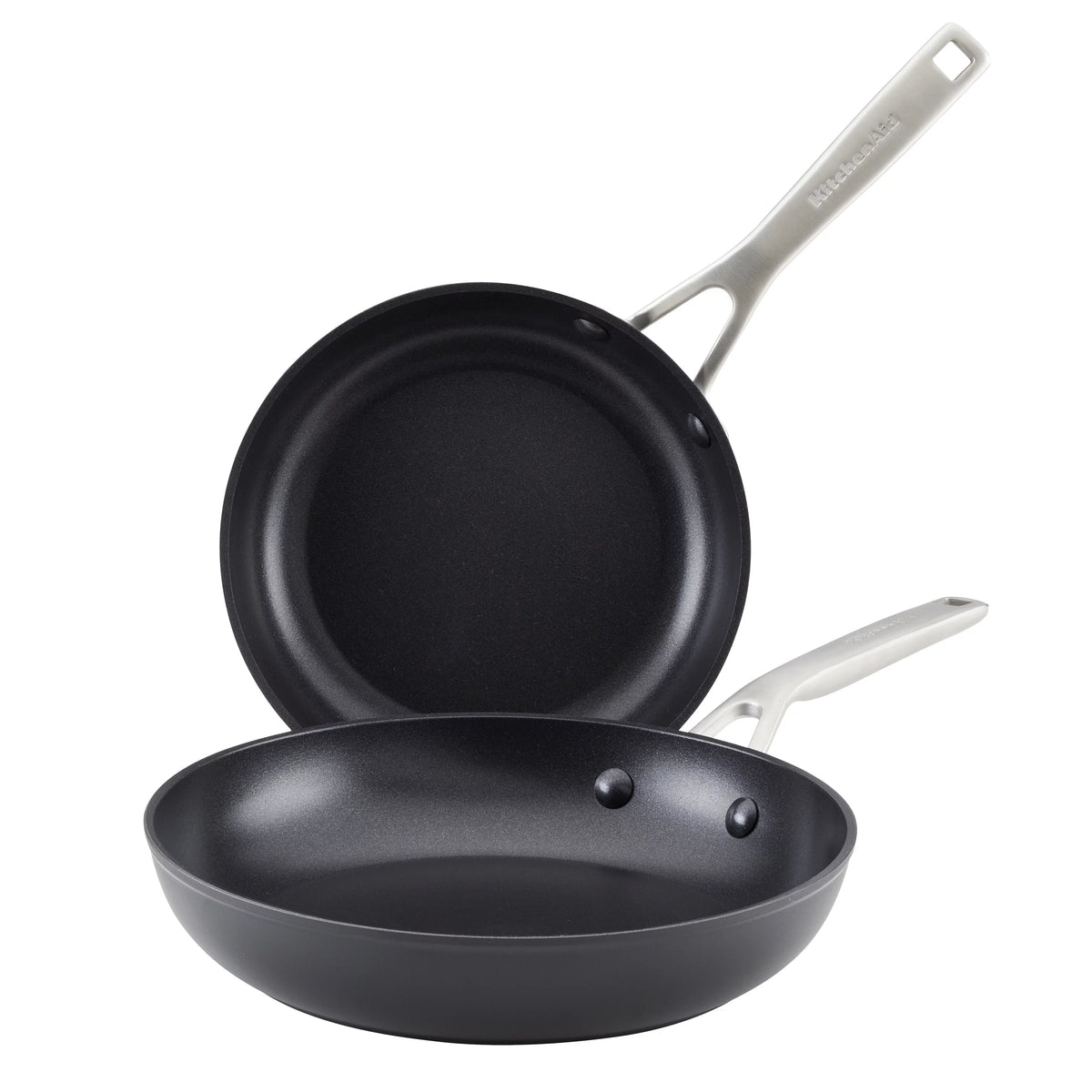 Hard-Anodized Induction 2 Piece Nonstick Frying Pan Set I4720