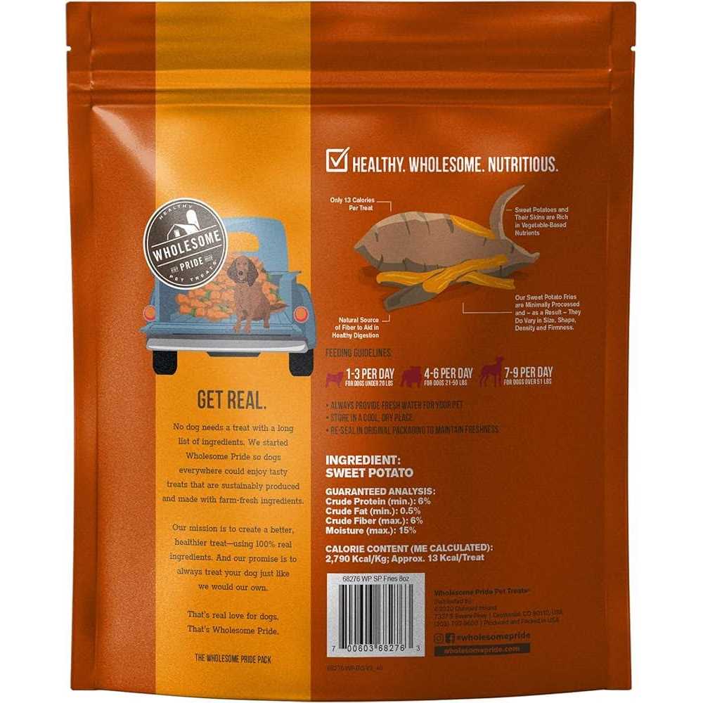 Sweet Potato Fries Dog Treats W105000