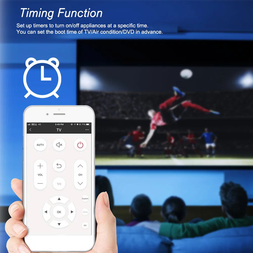 WiFi IR RF Universal Remote Controller L190