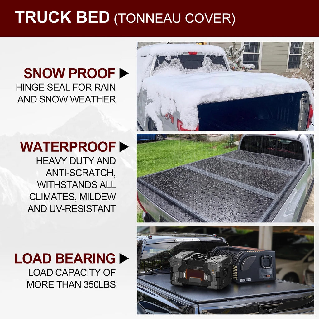 Hard Tri-Fold Truck Bed Tonneau Cover 5FT N183874
