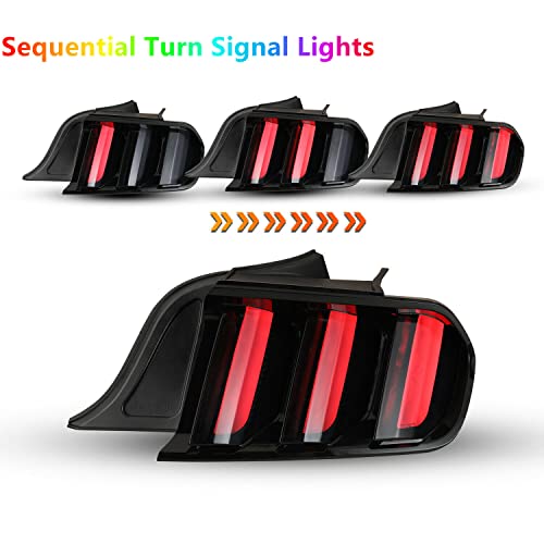 Euro Style LED Tail Lights Rear Lamps (Clear) K859338