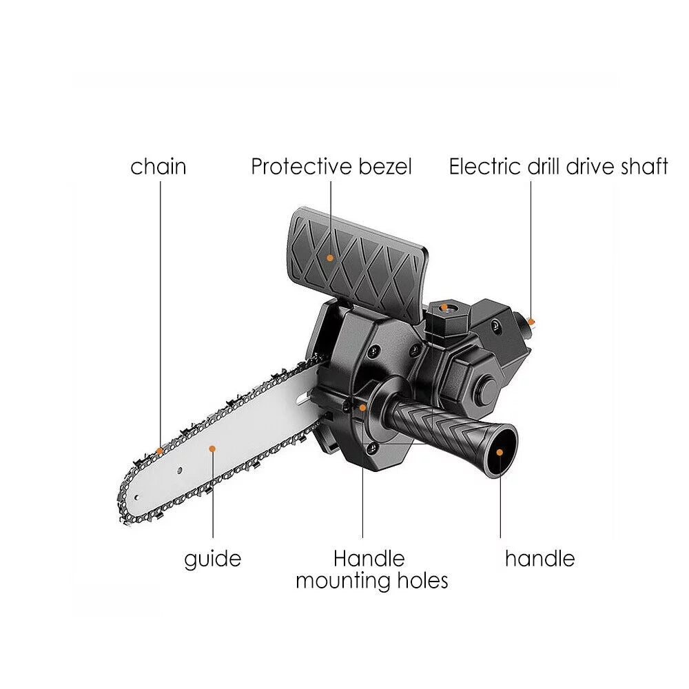 6 Inch Electric Chainsaw Power Cutting Tool C67304