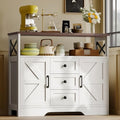 Buffet Cabinet Sideboard with 3 Drawers and 2 Doors Z456232