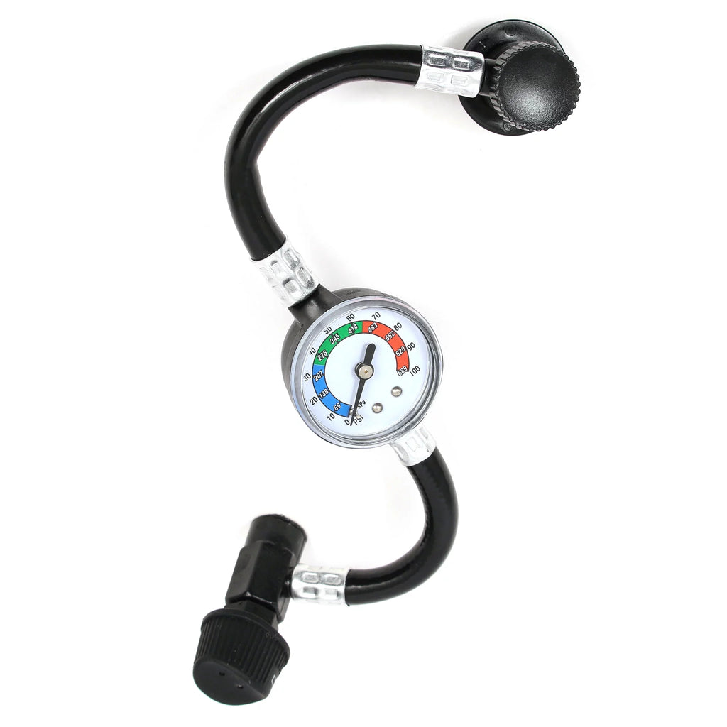 R-134a Automotive Refrigerant with Hose and Gauge, 18 oz M6186