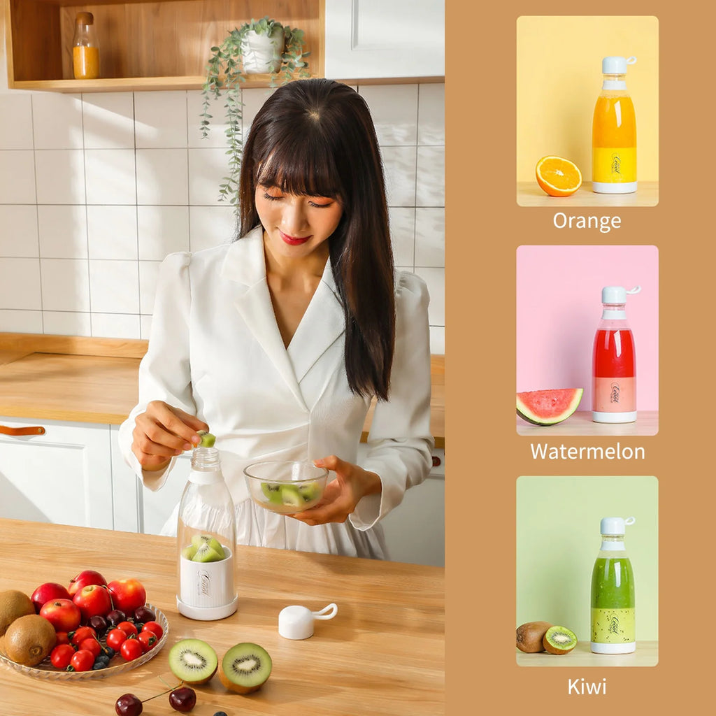 300mL Portable Electric Juicer Cup USB Blender K5437