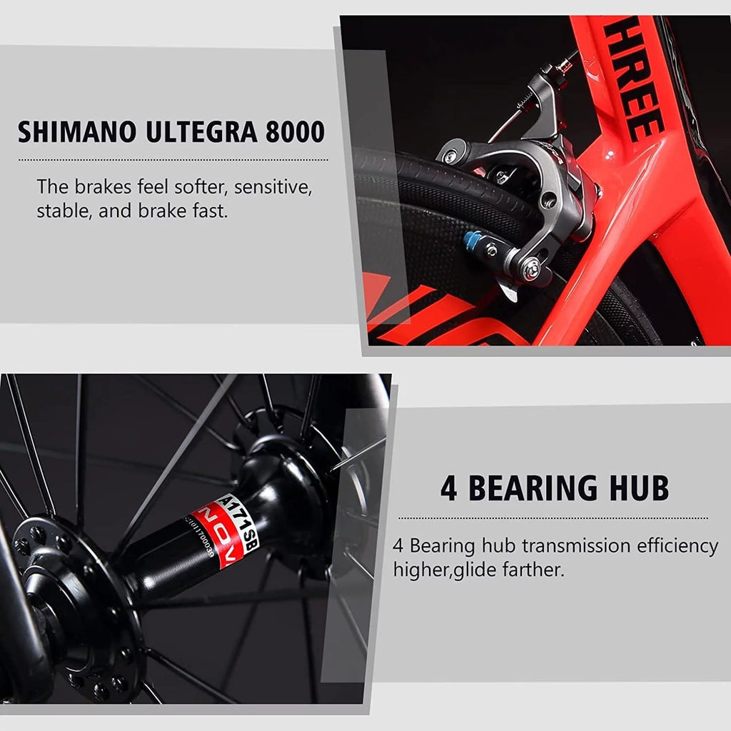 Carbon Road Bike 700C Carbon Frame 22 Speed B265