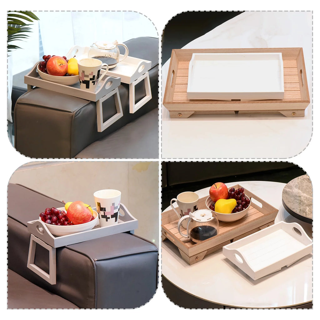 45x28x22cm Folding Legs Breakfast Tray Table G76128