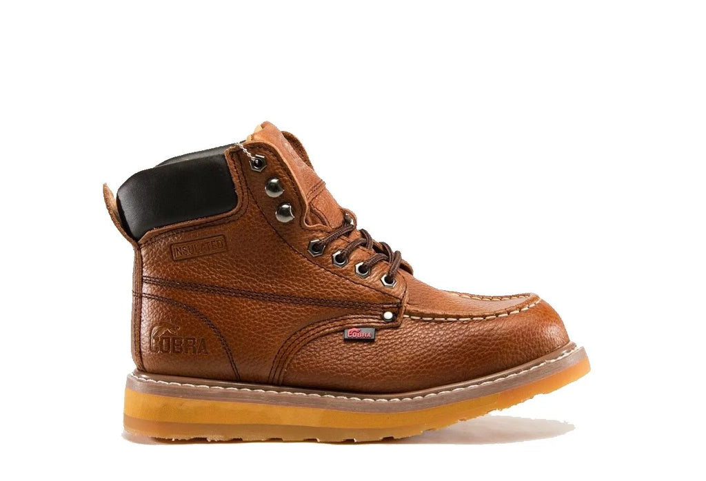 Dark Brown Genuine Leather Work Boots G701068