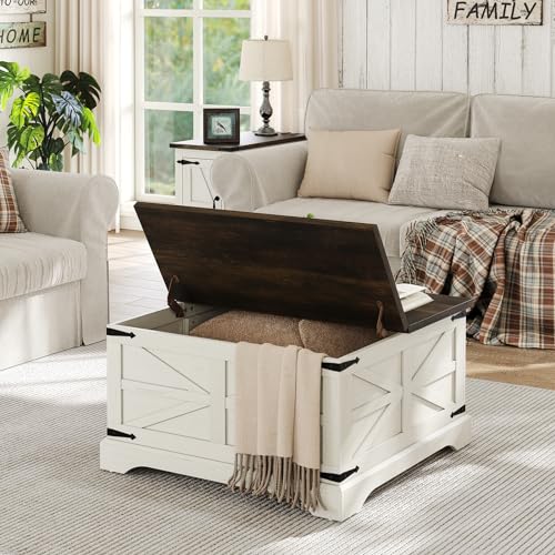 Black Lift Top Wood Coffee Table T563