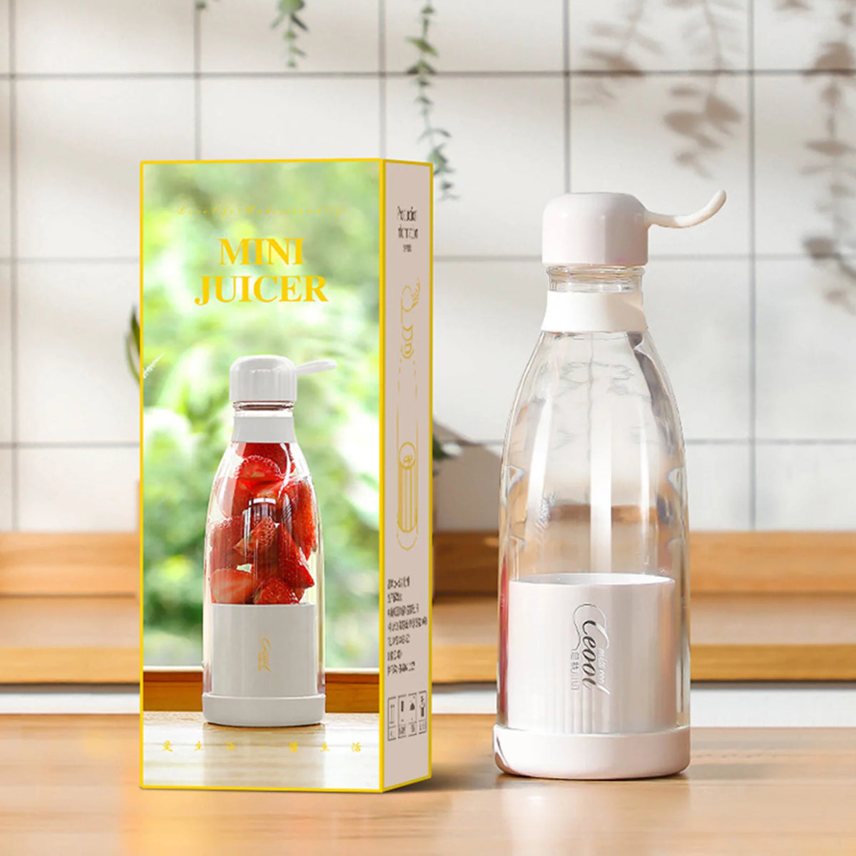 300mL Portable Electric Juicer Cup USB Blender K5437