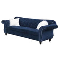 Blue Velvet Sofa J346255