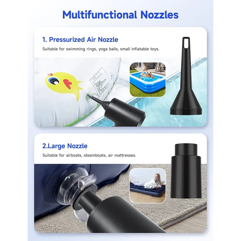 5 in 1 Cordless Portable Electric Air Duster U543
