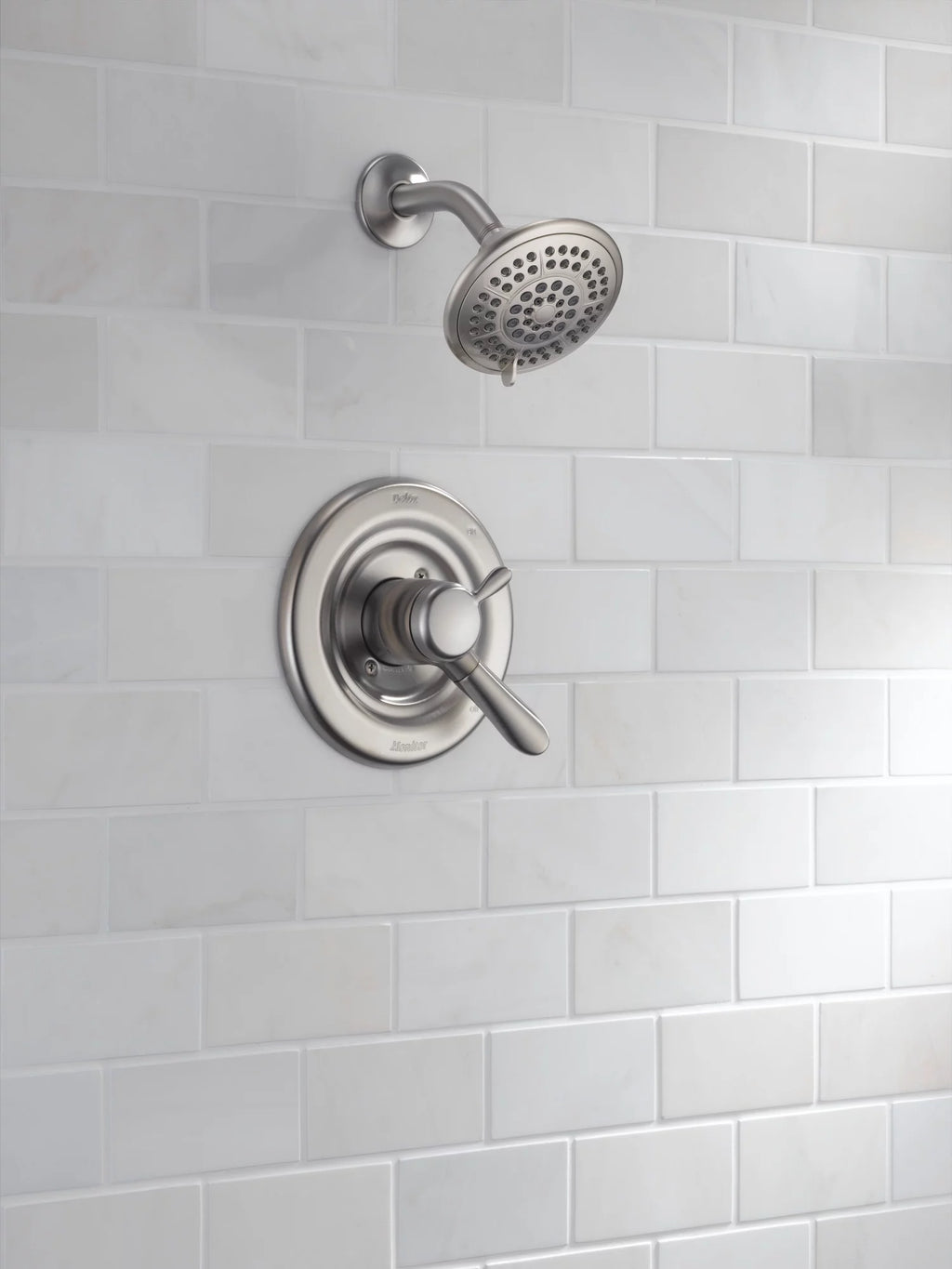 Single Handle 5-Spray Shower Faucet in Stainless U9979