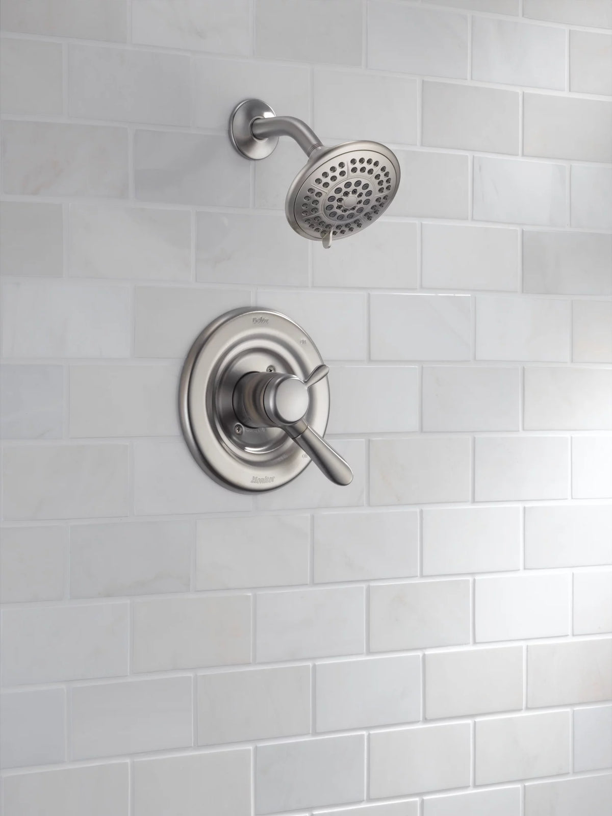 Single Handle 5-Spray Shower Faucet in Stainless U9979
