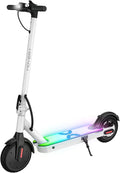 White 8.5 in Wheels Self Balancing Folding Electric Scooter A18829