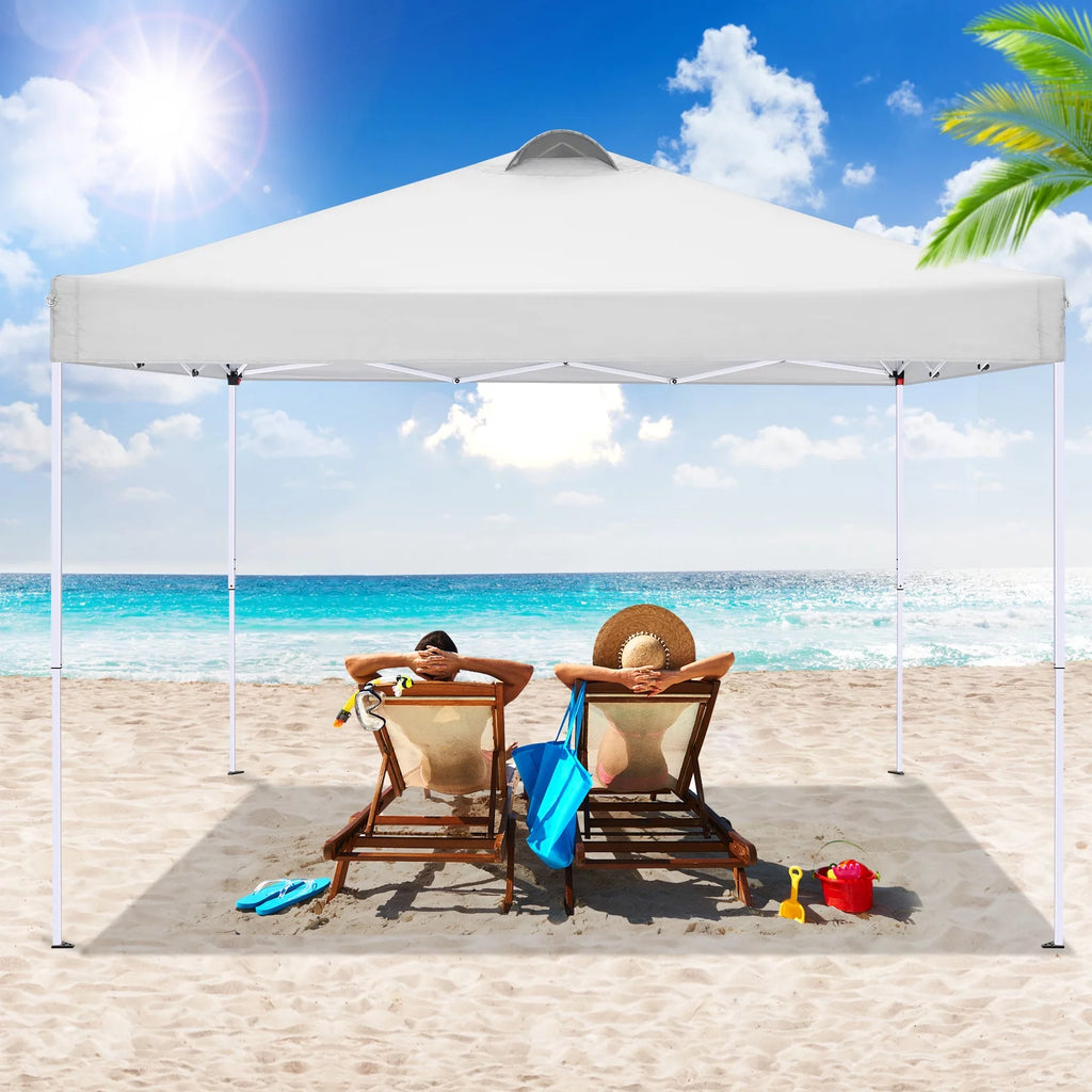 10'x10' Pop Up Canopy with Sidewalls and Sandbags M902568