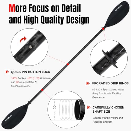 Adjustable Carbon Fiber Kayak Paddle R34413