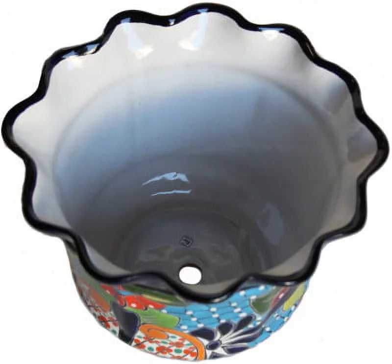 Talavera Ceramic Garden Pot Z82492