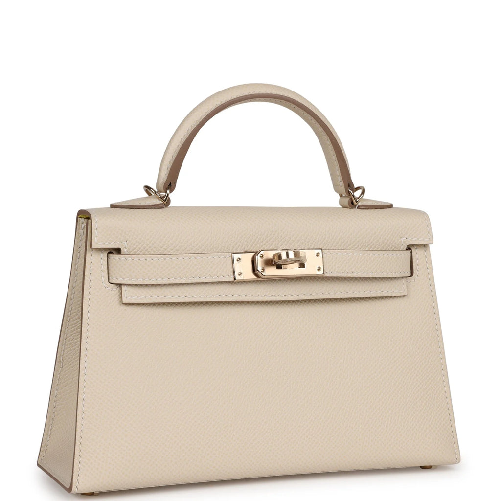 Craie Epsom Leather Handbag O98636