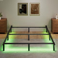 Black 7 Inch Metal Steel Bed Frame I65679