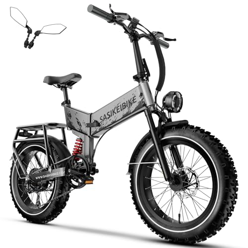 1500W Folding Electric Bike 52v 20AH 20" Fat Tire Z69350