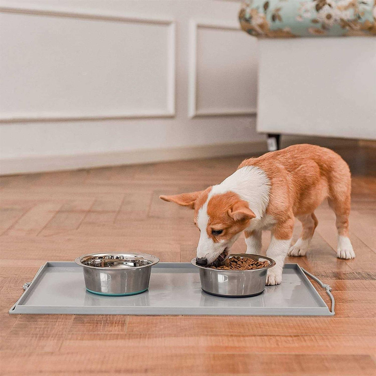 Stainless Steel Anti-Slip Dog Bowls F38014