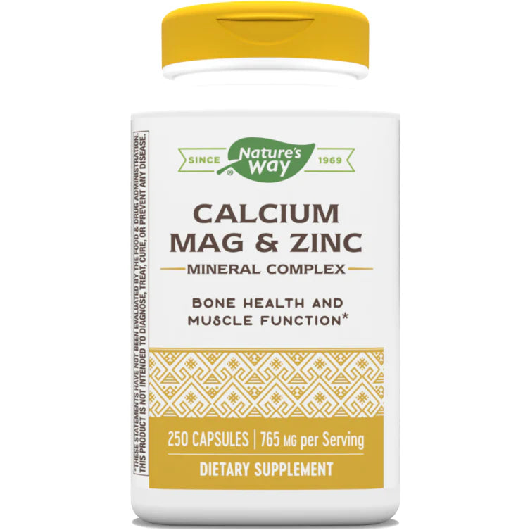 Calcium, Magnesium & Zinc 250 caps F74511