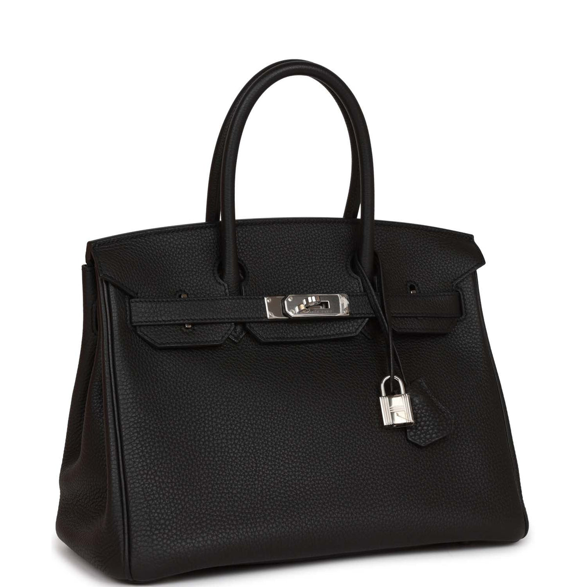 Black 30 Togo Handbag Y282