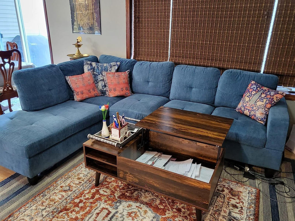 Lift Top Coffee Table with Storage A59113