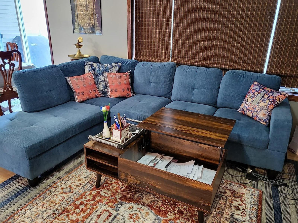 Lift Top Coffee Table with Storage A59113