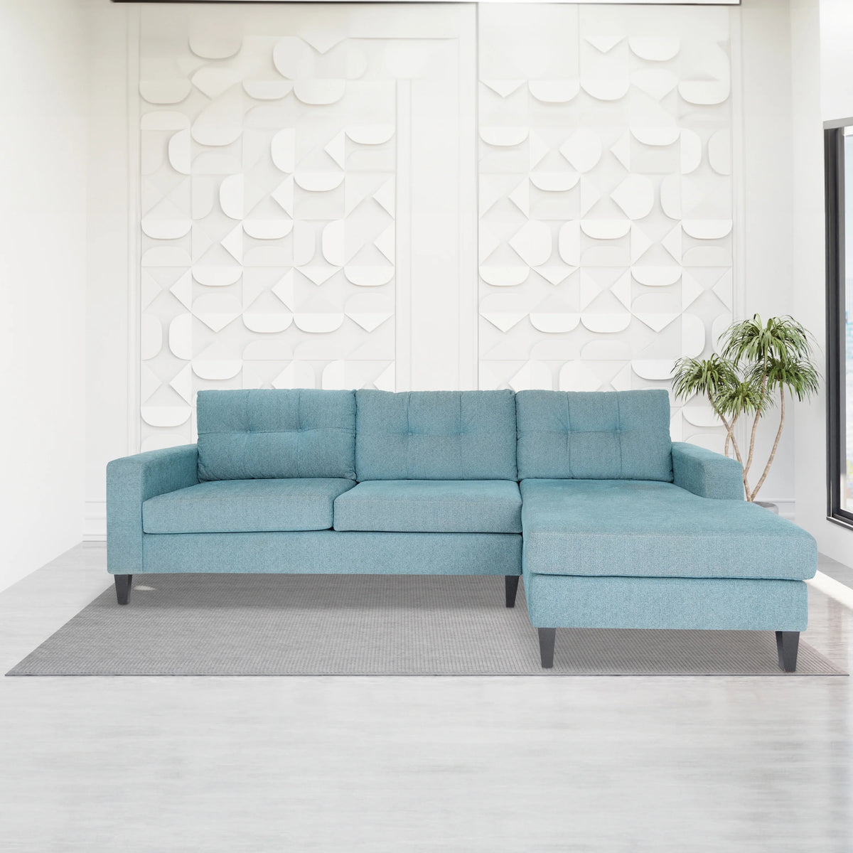 L-Shaped Sectional Sofa L125
