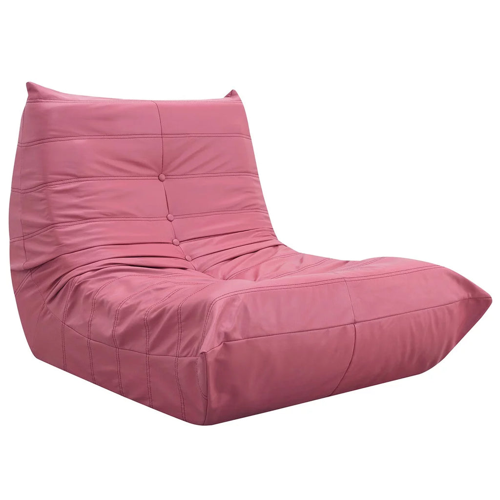 Oversized Armless Lounge Chair with Backrest J98007