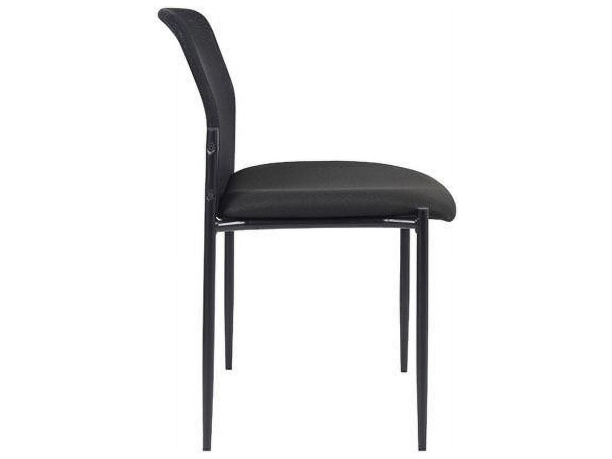 Black Guest Reception Chair N946