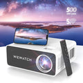 4K Home Theater Projector 500 ANSI 19000Lm 5G WiFi Bluetooth 1080P C402398