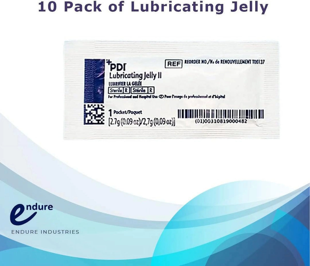 Naso Airway Tube with Lubricating Jelly, Box of 10 (28 FR) Y320430