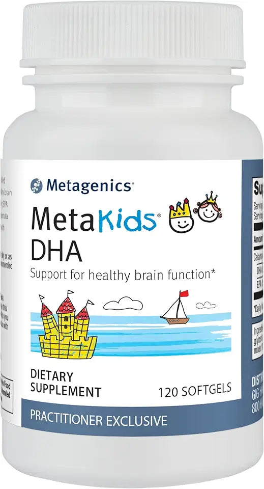 Kids DHA & EPA Supplement 120 Softgels Q5439