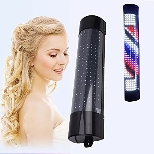 Barber Pole LED Light Red Blue White Stripes O307