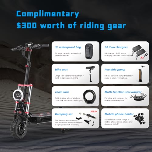 Off-Road Electric Scooter with Seat Z865