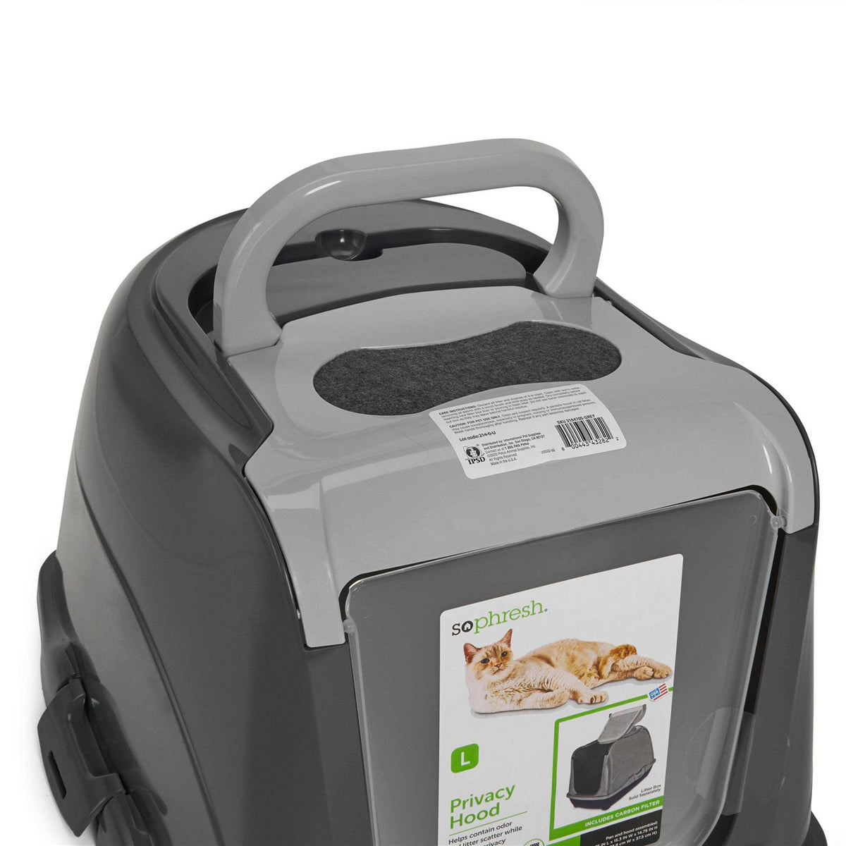 Flip Top Cat Litter Box Hood V9194
