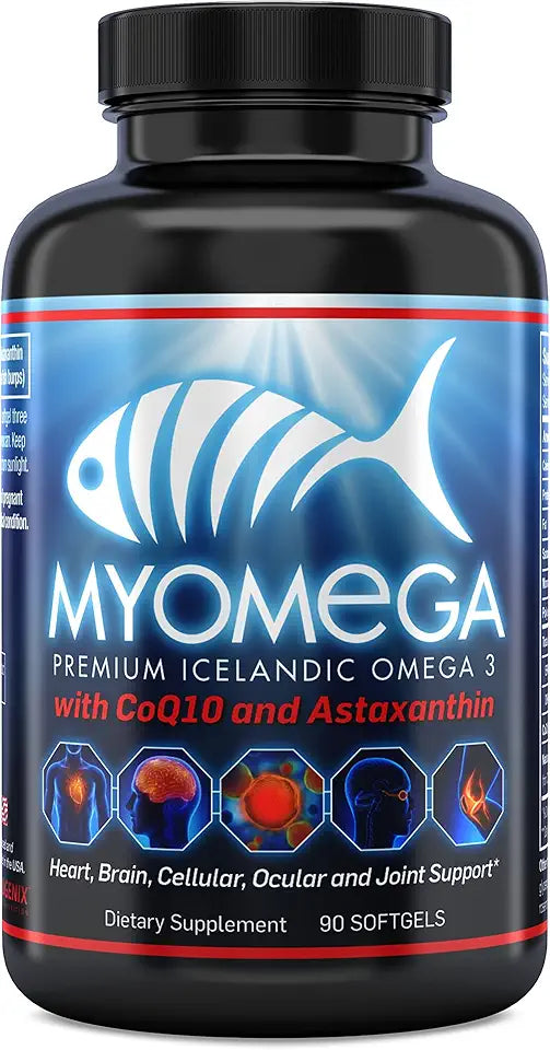 Omega 3 Fatty Acid Supplement 90 Softgels V245