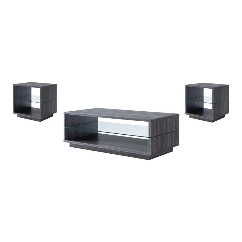 Wood 3-Piece Coffee Table Set Q6078